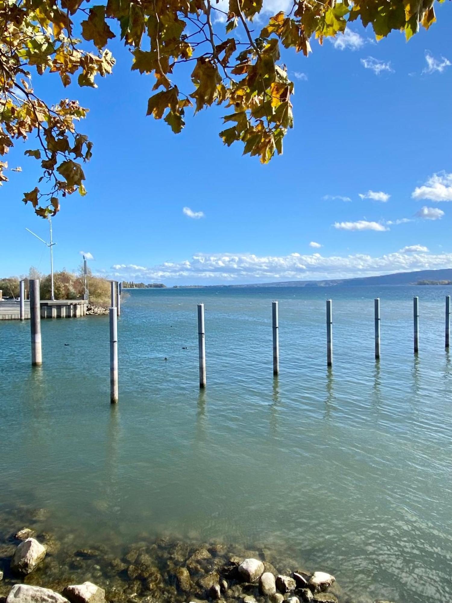 Ferienwohnung Seeromantik In 2 Minuten Am See Radolfzell am Bodensee Exterior foto